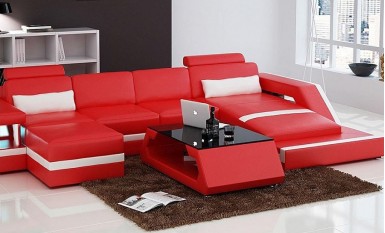 Selvatore - 3sC - Leather Sofa Lounge